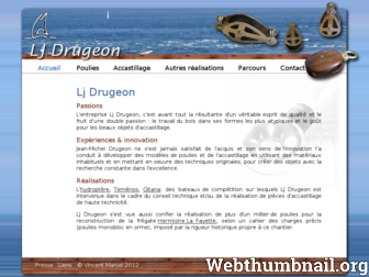 lj-drugeon.fr website preview