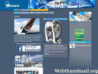 marine.wichard.com website preview