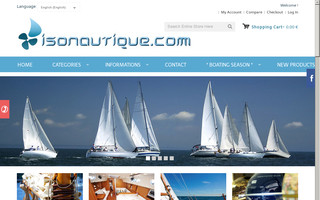 isonautique.com website preview