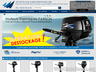 accastillage-motorisation.fr website preview