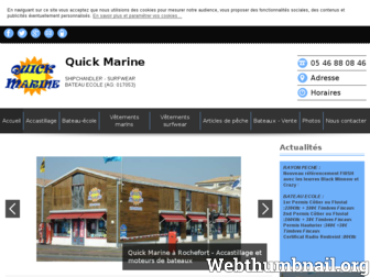 quick-marine-rochefort.fr website preview