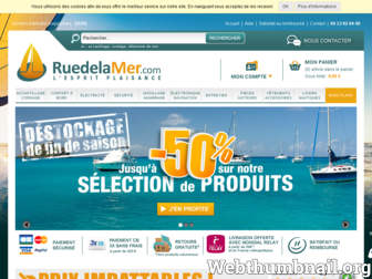 ruedelamer.com website preview