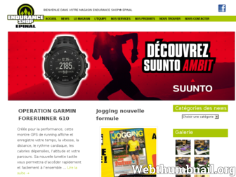 epinal-enduranceshop.com website preview