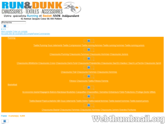 runanddunk.fr website preview