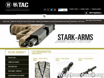 hitac-airsoft.com website preview