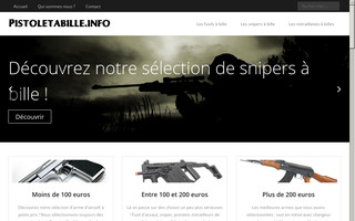 pistoletabille.info website preview