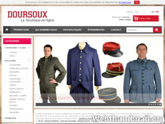 doursoux.com website preview