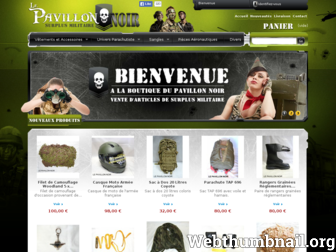 le-pavillon-noir.fr website preview