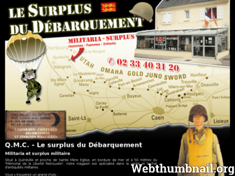 lesurplusdudebarquement.com website preview