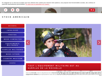 stock-americain-17.fr website preview