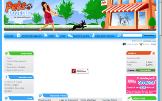 accessoires-chiens-chats.pets-dating.com website preview