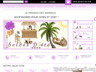 le-paradis-des-animaux.com website preview
