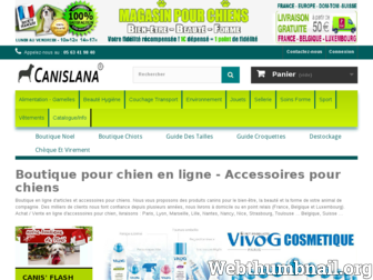 magasin-pour-chiens.com website preview