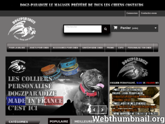 dogzparadize.com website preview