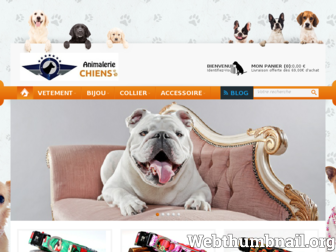 animalerie-chiens.fr website preview