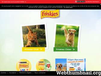 friskies.fr website preview