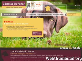 aliment-chien-chat.fr website preview