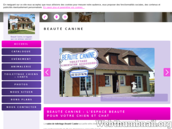 alimentation-chien-chat.fr website preview