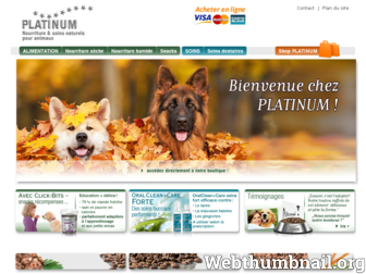 platinum-france.com website preview