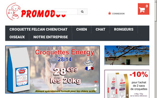 croquettes-promodog.fr website preview