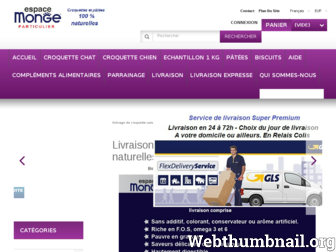 espacemonge.fr website preview