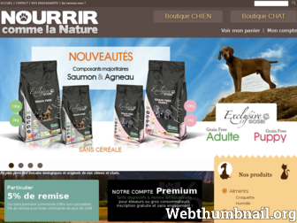 nourrircommelanature.com website preview