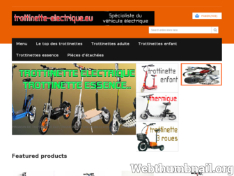 trottinette-electrique.eu website preview