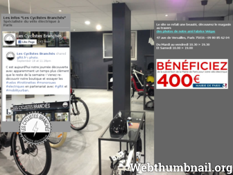 les-cyclistes-branches.com website preview