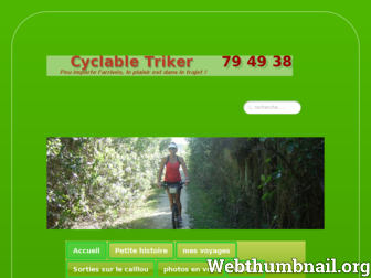 cyclable.ile.nc website preview