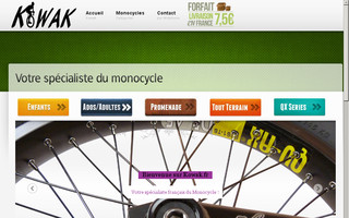 kowak.fr website preview