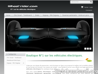 wheel-rider.com website preview