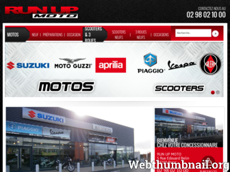 runupmoto.com website preview