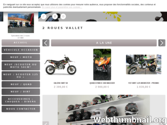 2rouesvallet.fr website preview