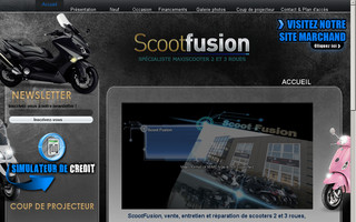 scootfusion.eu website preview