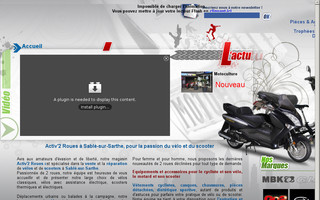 activ2roues.com website preview