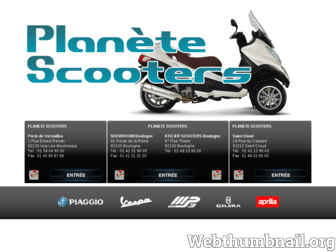 planete-scooter.fr website preview