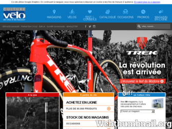 culturevelo.com website preview