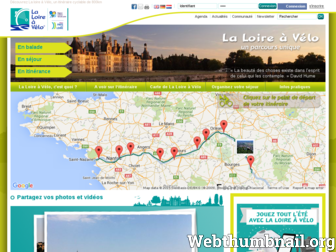 loireavelo.fr website preview