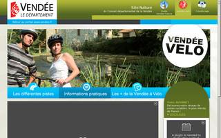 vendeevelo.vendee.fr website preview