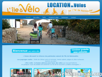 lile-a-velo.com website preview