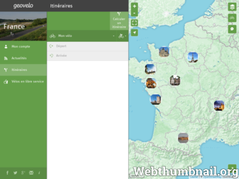 geovelo.fr website preview