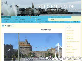 velo-corsaire.fr website preview