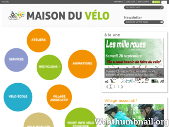 maisonduvelocaen.fr website preview