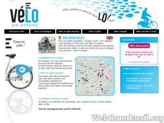 lorient-velo.fr website preview