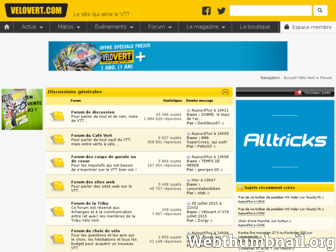 forum.velovert.com website preview