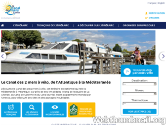 canaldes2mersavelo.com website preview