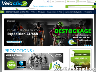 veloclic.com website preview