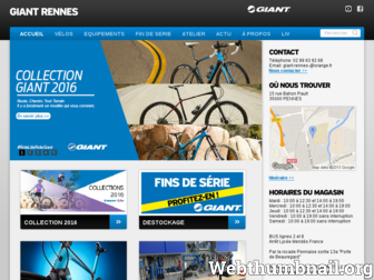 giant-rennes.fr website preview