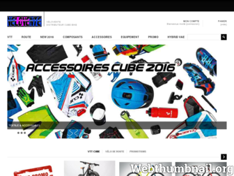 vtt-cube.fr website preview