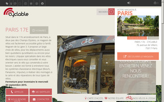 paris17.cyclable.com website preview